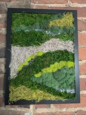 Crystal & Moss Original Artwork "Wild Wisdom #1" • 12x16